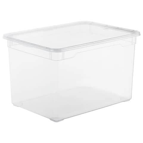 Contenitore Rotho Clear Box in PPL impil 55×37,5×31,5 cm – F707808