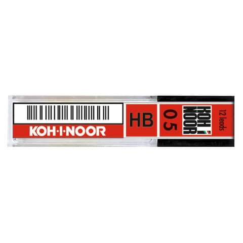 Astuccio 12 mine HB per portamine KOH-I- E205-HB