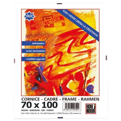 Cornice a vista in crilex KOH-I-NOOR 70×100 cm DK70100C