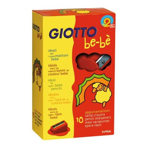 Temperino appuntamatitone GIOTTO be-bè conf. da 10 – 462400
