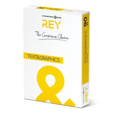 Carta per fotocopie A4 Sylvamo Rey Text  g/m² Risma 500 fogli – RYTEG090X430