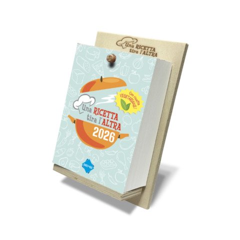 Calendario letterario giornaliero 2026 da tavolo Biembi ”Una ricetta tira l’altra” – BN9265611