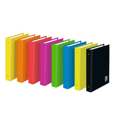 Raccoglitore ad anelli One Color Fluo 4  7732