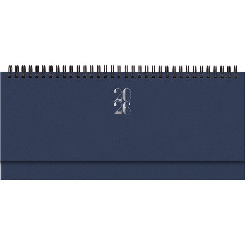 Planning settimanale 2026 spiralato 29, Gommato blu –  26-023000401C
