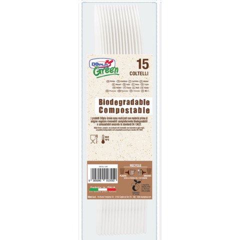 Coltelli in biocompost Dopla Green Compa 03901