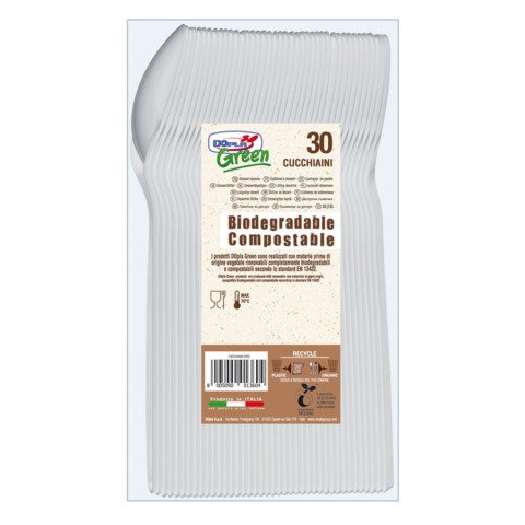 Cucchiaini in biocompost Dopla Green Com 03906
