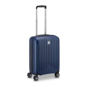 Trolley cabina rigido tg. S (40Lt) 4 ruote (40x20x55cm) ELECTRON 2.0 blu 41311323