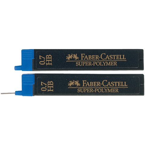 Astuccio 12 mine HB Faber-Castell Super Polymer 0,7 mm – 120700