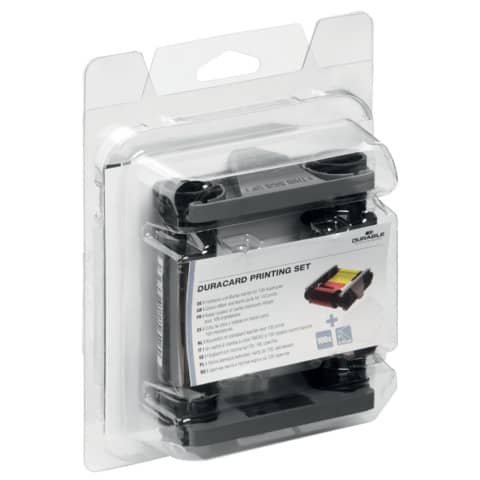 Kit di stampa per Durable DURACARD® ID 300 – 1 nastro + 100 tessere – 8913-00