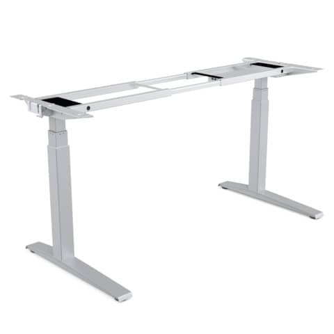 Struttura regolabile per scrivanie Fellowes Levado 152,56×69,85xH.62,23 cm grigia – 9708601