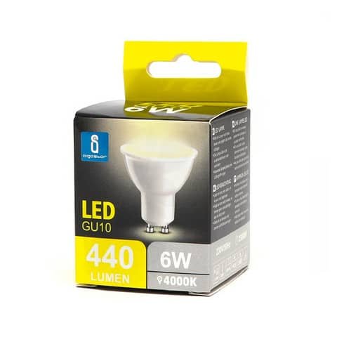 Lampadina LED GU10 6W – 480 lumen Aigostar luce naturale B10107UWY
