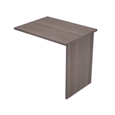 Allungo scrivania gamba pannello in melaminico in tinta 80x60xH.72 cm Presto frassino toscano – ALL-PR-F
