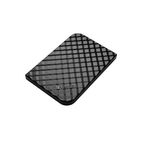 Memoria SSD esterna portatile Verbatim Store’n’Go USB 3.2 nera 1 TB 53230