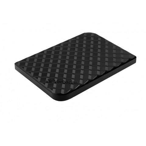 Memoria SSD esterna portatile Verbatim Store’n’Go USB 3.2 nera 500 GB 53250