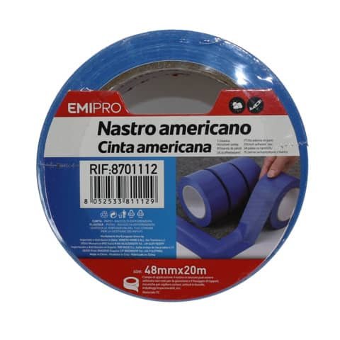 Nastro americano Emi – 48 mm x 20 m – blu – 8701112
