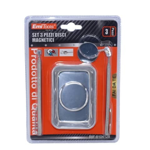 Raccoglitori telescopici magnetici Emi – conf. da 3 pezzi – 8104128