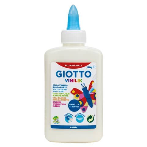 Colla vinilica forte Giotto Vinilik in flacone 120 g – colore bianco – F545800