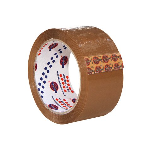 Nastro adesivo per imballo Eurocel formato 50 mm x 66 m – colore avana – 006257366