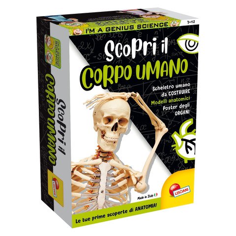 Gioco in scatola Lisciani I’m a Genius Scopri il Corpo Umano – 100224