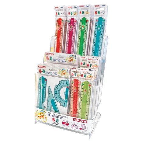 Espositore 45 articoli Arda Left&Right – mini-set e righe – 117ESP