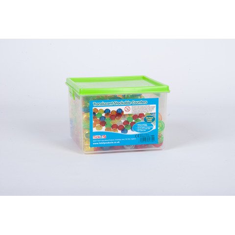 Gettoni colorati impilabili Commotion TickiT – conf. 500 pezzi – 73091