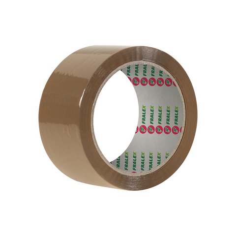 Nastro da imballo Fralex 50 mm x 66 m 25µ – conf. 6 pz – avana 4925080066AP1588P