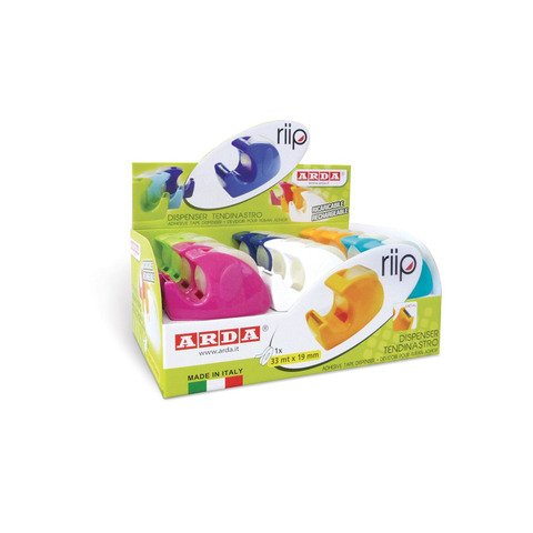 Espositore 24 dispenser tendinastro Arda  RIIP – colori assortiti – nastro incluso – C1347TL
