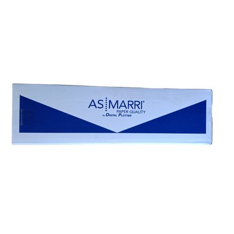 Carta plotter AS/Marri bianco opaco XB.80.LUX – conf. da 2 bobine – 914 mm x 150 m – 2512