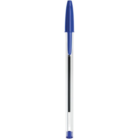 Penna a sfera BIC Cristal Original 1 mm blu – conf. 10 pz – 516352