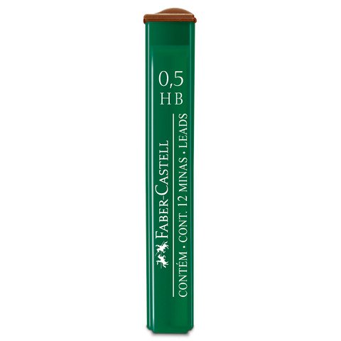 Astuccio 12 mine HB Faber-Castell 0,5 mm 521500