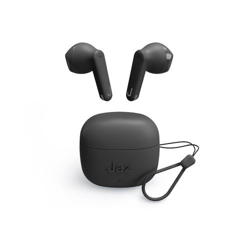 Auricolare TWS JAZ – controlli touch – case da 200 mAh – nero – TEJZEARTWSAMBEBTK