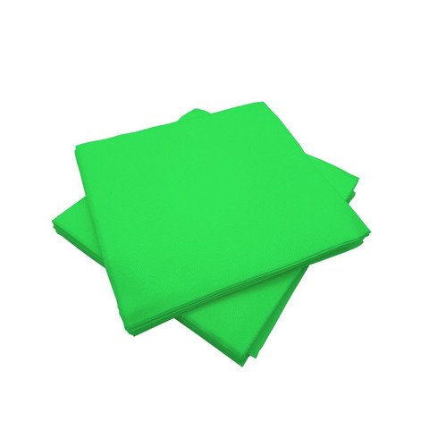 Tovaglioli monouso Le Nappage in airlaid carta a secco 40×40 cm conf. 50 pz mela verde – 8114