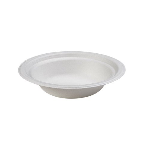 Ciotola monouso in polpa di cellulosa bianca compostabile Le Nappage conf. 12 pz 40 cl – 72434
