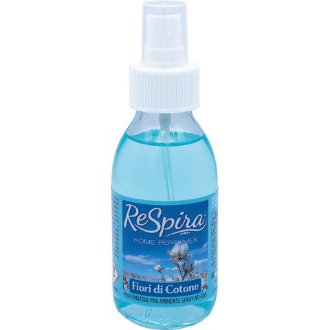 Profumatore per ambienti spray Respira flacone 125 ml fiori di cotone 82163