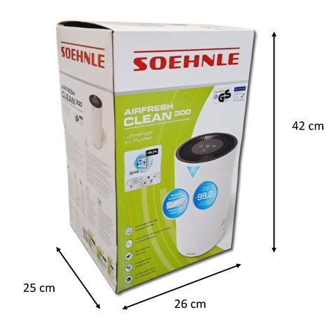 Purificatore d’aria Soehnle Airfresh Clean 300 68094