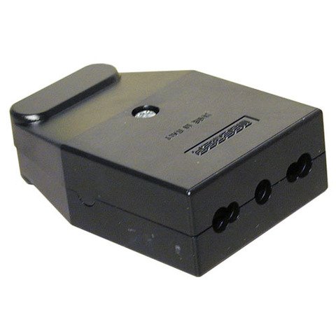 Presa di rete volante bipasso 10/16A MKC nera 492518389