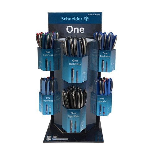 Espositore 108 articoli Schneider One Family assortiti P399001