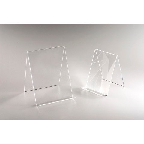 Supporto per libri a cavalletto trasparente Tecnostyl 14×18 cm PBV402