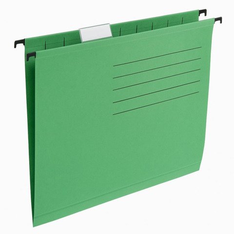 Cartelle sospese Esselte Visicolor ”V” in conf. da 25 verde 224040