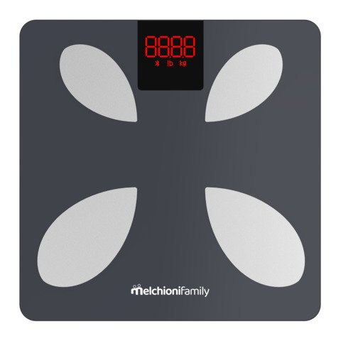 Bilancia pesa persone Smart digitale 0-180 Kg Melchioni Family Piuma con display LCD colorato – 118230012