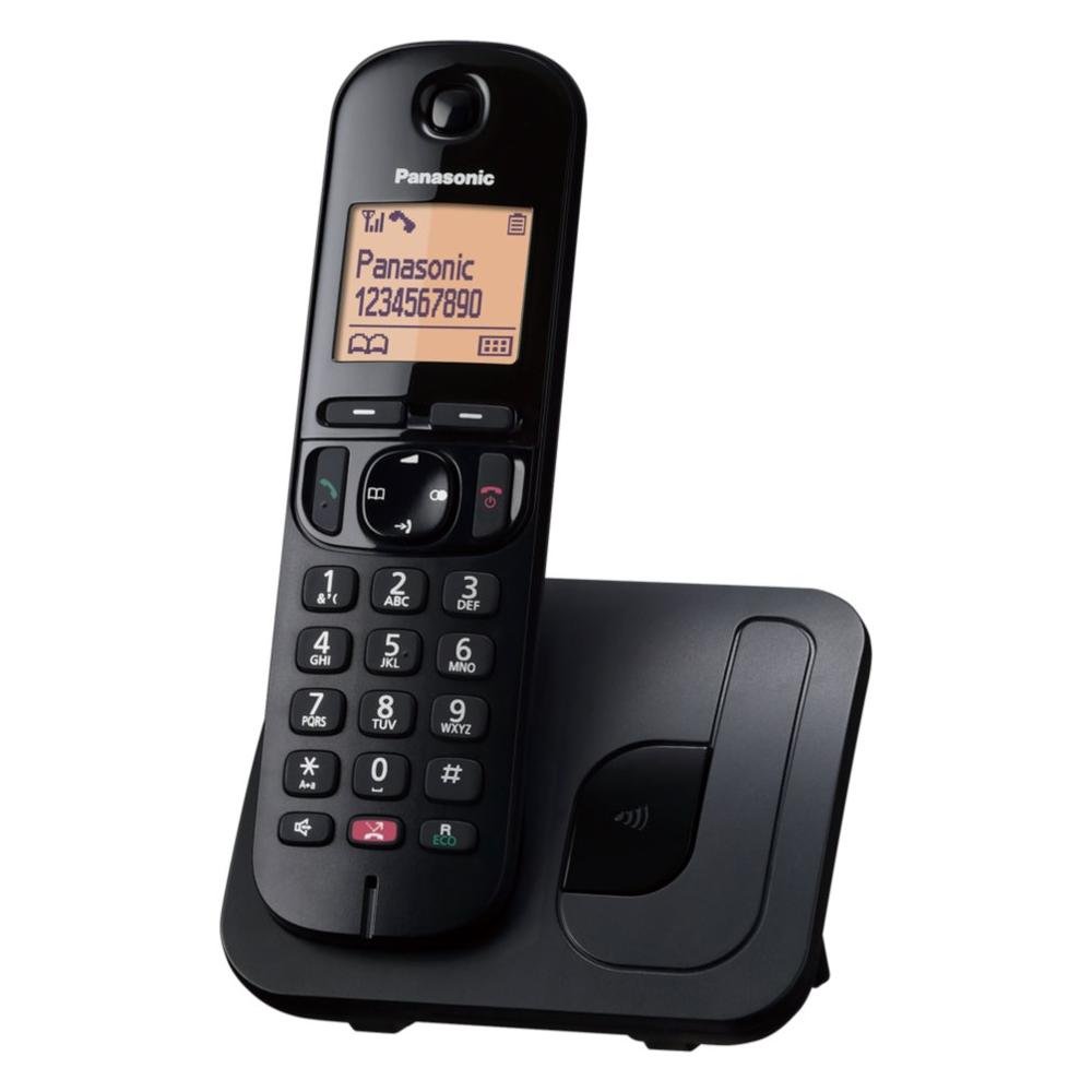 Cordless Singolo Dect Black KX TGC250JTB