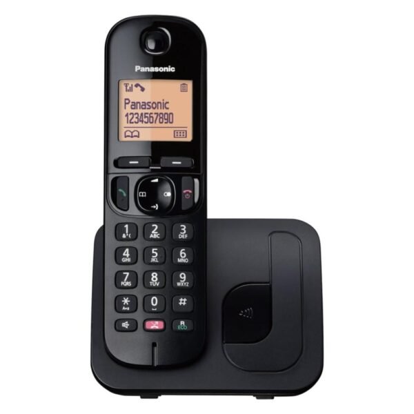 Cordless Singolo Dect Black KX TGC250JTB - immagine 2