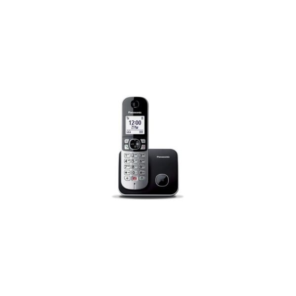 Cordless Singolo Dect Black e Silver KX TG6851JTB - immagine 2