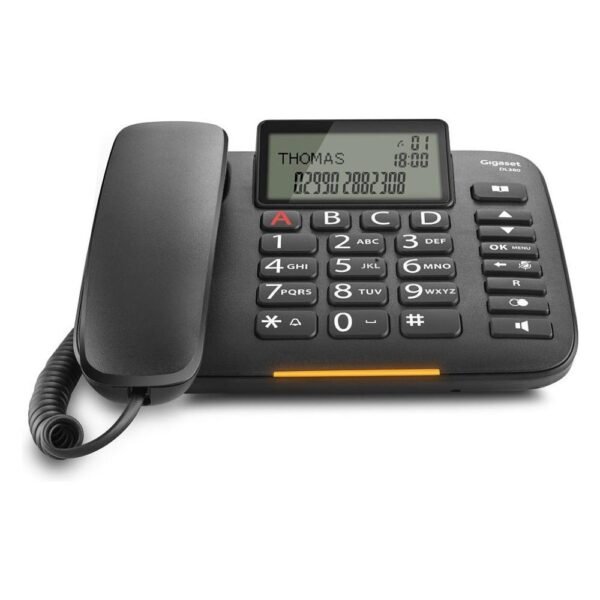 Telefono fisso SENIOR Dl380 Black S30350 S217 K101 - immagine 2