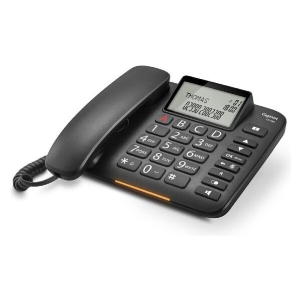 Telefono fisso SENIOR Dl380 Black S30350 S217 K101 - immagine 4