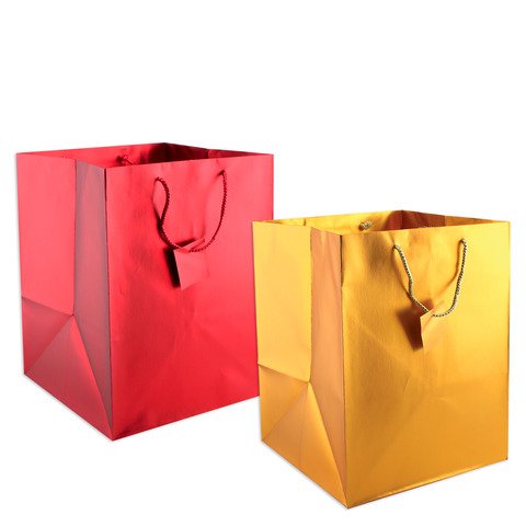 Borsa shopper Florio Carta colore rosso  conf. 10 pz – 70760