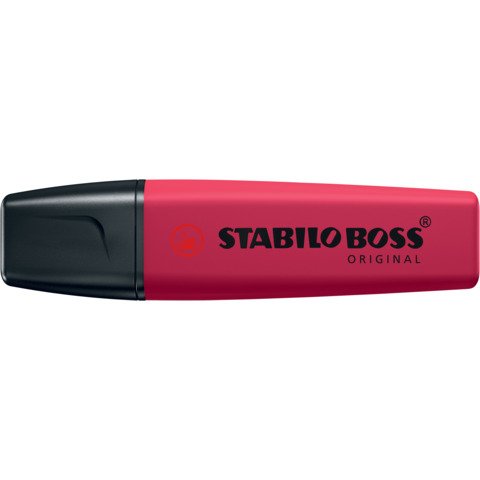 Evidenziatori Stabilo Boss Nature Colors Wildflowers Edition 2-5 mm – conf. 10 pezzi – borgogna – 70/250