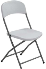 Sedia pieghevole cm 43 x 43 x h.83