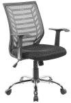 Libreria cromata con 5 ripiani bianchi  40x80x160