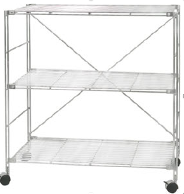 Libreria 5 ripiani/ruote cm 84 x 40 x 175,5